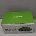 Ahopegarden Indoor Garden Hydroponics Growing System: 10 Pods Plant Germination Kit Herb Vegetable Growth Lamp Countertop with LED Grow Light - Hydrophonic Planter Grower Harvest Lettuce