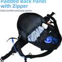AUMTISC Ski Backpack, 25L Lightweight Snowboard Hydration Pack for Skiing, Snowboarding, Hiking, Traveling