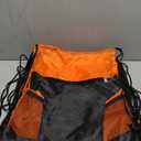 Port Authority Colorblock Cinch Pack Black/Orange 10 pack