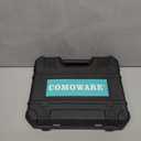 COMOWARE 20V Cordless Drill, Electric Power Drill Set with 1 Battery & Charger, 3/8 Keyless Chuck, 2 Variable Speed, 266 In-lb Torque, 25+1 Position and 34pcs Drill/Driver Bits (Green)