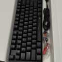 Redragon Wireless Gaming Keyboard, BT/2.4Ghz Tri-Mode Mechanical Keyboard with Aluminum Pannel, Hot-Swap Red Switch, Programmable 87 Keys TKL, LED Rainbow Backlit - K552-KRS (Black)