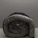 CYMULA Memory Foam Camping Mattress Pad,3inch Sleeping Pad for Camping,Non-Slip Bottom Floor Cot Car Mattress Bed with Retaining Portable Roll up Mattress Pad Mat for Travel Truck Guest Bed Tent (Single:75*30*3, GREY)