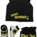 DC Comics Baby Boy's Batman Take-Me-Home Set Pants, black, 0-3 Months