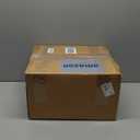 IBUYKE Faux Fur Vanity Stool Chair, Furry Makeup Stool Ottoman, Soft Padded Seat, Round Footrest Footstools with 4 Metal Legs, for Living Room Bedroom Entryway, White LG-32W