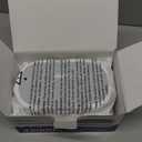 35W Ultrasonic Jewelry Cleaner, 45KHz Retainer Cleaner for Jewelry, 5 Timer & 3 Power Modes, Eyeglasses, Rings, Watch Strap, Dentures - 20oz, 304 Stainless Steel Tank, Quiet 38dB (White)