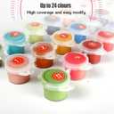 Huacan Paint by Numbers Kits for Adults Beginner Without Frame DIY Flowers Drawing On Canvas Handmade Acrylic Woman Painting Kit with 3 Brushes 16x20 Inch