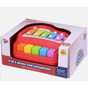 Play Right 2 in 1 Piano & Xylophone Toddler Toy