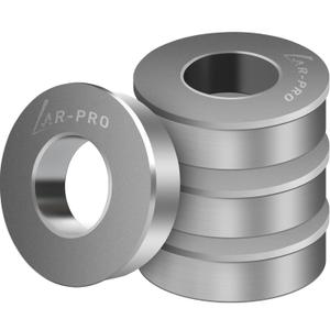 AR-PRO (4-Pack) 1" Bushings Carbon Steel - ID 1" x OD 1-3/8" Applicable Lawn Mower and Most Riding Mower Wheel Bushings Replacement