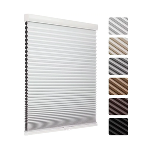 MYshade Cordless Blackout Cellular Shades, 1.5" Honeycomb Window Blinds for Bedroom & Nursery, Thermal Insulated, Noise Reducing, Privacy Shades, Inside or Outside Mount (28" W x 64" H, White)
