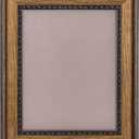 Brown Classic Picture Frames for Display 11x14 inch Painting, Artworks, Polystyrene Frames with Acrylic glass and MDF Back, Wall Mount Photo Frames 11x14 for Home Decor (Bronze01)