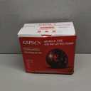 GSPSCN 6X Faster Inflation Tire Inflator Heavy Duty Double Cylinders with Portable Bag- Car AccessoriesMetal 12V Air Compressor Pump 150PSI with Adapter for Car, Truck, SUV Tires, Dinghy, Air Bed (Silver)