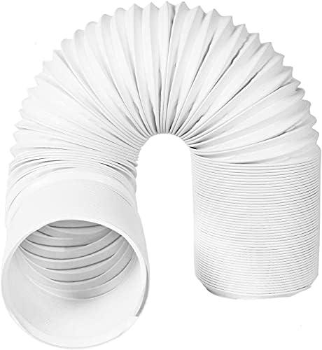 Air Conditioner Hose, Portable Exhaust Vent Hose with 5.1 Inch Diameter - Counter Clockwise, with Length up to 80"