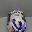 Bernat Blanket Extra Thick Blueberry Peach Yarn - 1 Pack of 600g / 21.2oz - 100% Polyester - #7 Jumbo - 72Yards - Knitting/Crochet