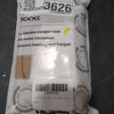 +MD 2 Pairs Compression Socks for Women & Men Medical Grade 20-30 mmHg, Open-Toe knee High Stocking, Support for edema, Varicose Veins, Nude, Large