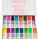 ARLTR Washable Markers Bulk, Bulk Pack of 320 in 16 Vibrant Colors with Super Tip - Perfect for Kids' Classrooms & Teachers