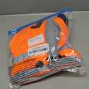 Lelepet Dog Coat Warm Dog Winter Coat Waterproof Dogs Jacket with Harness Built in Reflective Pet Fleece Vest Zip-Up Cold Weather Coats for Medium Dogs Turtleneck & Windproof Coats Blaze Orange M