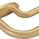 Double Curtain Rods Warm Gold,Room Darkening Drapery Rod for 72-144 Inches,Adjustable 3/4 Inches Front and 5/8 Inches Back Quality Metal Rod for Window,Wrap Around Design