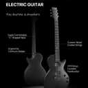 Enya Electric Guitar Nova Go Sonic Smart Electric Carbon Fiber Guitarra with 10W Wireless Speaker, Onboard Presets, All-in-One Portable Rig for Street Performers & Home Studios