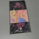 24x6 Trifold Bar Mat with Cutting Board,Flamingo Pattern