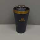 STANLEY Everyday Tumbler 16 oz | Press Fit Drink Through Lid | Beverage, Coffee, and Cocktail Cup | Insulated Stainless Steel Glass | BPA-Free | Twilight Gold PVD