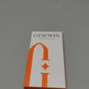 GVIEWIN for iPhone 17 Case, with Screen Protector+Camera Lens Protector, [NonYellowing] Clear Floral Slim Shockproof Protective Hard PC Back Women Phone Case for iPhone 17 6.3", Bloomwing/Blue