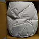 BHZ King Size Pillows Set of 4 Feather Down Hotel My King Pillows Bed Goose Pillow Luxury 4 Pack Pillow for Sleeping Side Sleepers Soft Support Gifts (White)