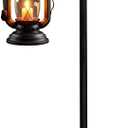 Bird Feeders Pole,Shepherds Hooks for Outdoor 1 Pack 36 Inch Bird Feeders for Outdoors with 5 Prongs Base Hanging Planters for Outdoor