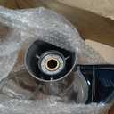 13 1/4 x 17 Stainless Steel Outboard Propeller for Yamaha Engines 60-115 HP Reference 6E5-45945-01-EL, 15 Tooth