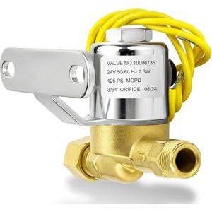 4040 Humidifier Water Solenoid Valve Fit for Aprilaire Whole House Humidifier 400 400M 500 500M 600 600M 558 550A 550 568 560A 560 700 700M 768 760A 760,24 Volts 60 Hz Brass Solenoid Valve by Cenipar