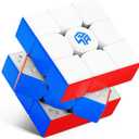 GAN 14 Maglev, Speed Cube 3x3 Magnetic GAN14 Stickerless 56mm Puzzle Toy for Kids Adults, GAN Flagship (UV Coated)