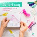 Athenas Elements Embroidery Floss | Rainbow Thread for Embroidery, Cross Stitch Thread, Crafting Arts Embroidery Strings Bulk (110)