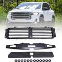 SecosAutoparts Front Upper Radiator Shutter Grille Compatible with GMC Acadia 2.0L/2.5L/3.6L 2017-2023# 84660015 84715512 84733814