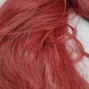 Girls Long Wavy Curly Red Anime Cosplay Wig for Women Halloween Costume Party Synthetic Wig (20040)
