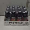 Protein2o 15g Whey Protein Infused Water Plus Energy, Cherry Lemonade, 16.9 oz Bottle (Pack of 12) (EXP 12/18/28)