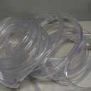 Food Grade Crystal Clear Vinyl Tubing, 1/2-Inch ID x 5/8-Inch OD, (50 Ft)
