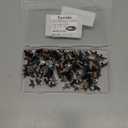 100PCS 5mm High Knob Vertical Micro Mini Slide Switchs,3 Pin 2 Position SPDT Latching Toggle Switches Panel Mount DC 50V 0.5A SS12F15-G5