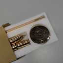 6PCS Candlestick Holders, Metal Taper Candle Holder, Elegant Vintage Taper Candle Sticks Stand for Table Centerpiece Mantel Party Wedding Christmas Home Decor (Color: Golden)