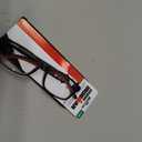 Foster Grant Ironman IronFlex Reading Glasses, Black/Red (+1.75)