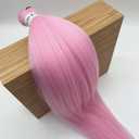 Pastel Light Pink Braiding Hair Pre Stretched Knotless Prestretched Braiding Hair Extensions for Twist Braiding Crochet Hair Pink 3 Packs 26 Inch Yaki by UPruyo (3 PastelPink)