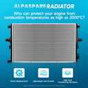 2977 Radiator for Ford E-150/E-250/E-350/E-450 Series Expedition Lincoln Navigator 2003-2014 OEM# 5C248005AE;8C2Z8005D| Direct OEM Fit Replacement Cooling Radiator, with TOC & w/o EOC