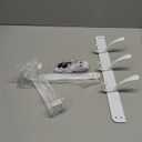 SKOLOO Over The Door Hook, Door Hanger Hooks for Hanging Clothes, Towels, Coats, Hats, Over The Door Towel Hook - White, Assembly Required (1 Pack)