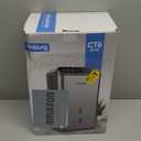 Dehumidifier for Home 1000 sq.ft - Small Quiet Dehumidifier with Auto Shut Off, Aromatherapy, 3 Gear Timer, Sleep Mode, 7-Color LED Light, Drain Hose for Bedroom, Bathroom, Basement, RV(Milky White)