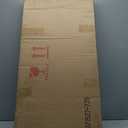 Kate and Laurel Bakersfield Farmhouse Wall Mirror, 13 x 30, Black, Traditional Metal Framed Mirror for Wall