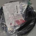 GE Black Stove Drip Pans, 10% Energy Save by Enamel Spraying Prevent Bending and Rust - Include 2 6'' Burner Drip Pans and 2 8'' Drip Bowl