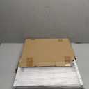 zuughay Metal Tube Stuffed Animal Holder, Large Stuffed Animal Storage, White Plushies Storage Elastic Band, Toys Organizer with 360° Brake Wheels for Nursery, Room, Playroom