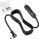 Replace The 12V car Charger Power Cord of The Lnogen One G1 G2 G3 G4 G5 Portable Oxygen Concentrator Series. Equipped with Replaceable Fuses, with a Wire Length of 8.5FT. (One Black)