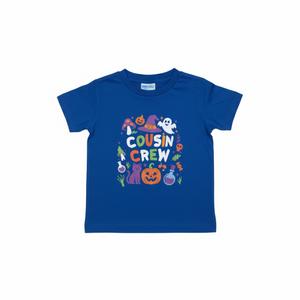 Halloween Cousin Crew Boo Pumpkin for Kid Girl Boy Toddler T-Shirt Size 2T