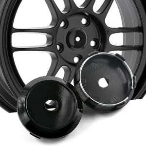 Rhinotuning 4pcs 68mm Wheel Hub Center Caps Black for RPF1 Wheel Rims #44742-SHJ-A90#08W15-SLJ-0M00-A2, 68mm(2.86in)/64mm(2.52in) Replacement Wheel Caps
