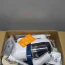 oneisall Dog Grooming Vacuum, Pet Grooming Vacuum with Clipper Nail Grinder, 1.5L Dust Cup Dog deshedding Brush with 7 Tools for Shedding Pet Hair, Home Cleaning(Blue)