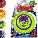 JA-RU Marvel Avengers & Spiderman Water Frisbee Soaker (1 Frisbee Assorted) Rubber Disc Water Toys for Kids & Adult. Outdoor Pool & Beach Ball Games. Cool Summer Toy. Stocking Stuffers. 6814-1